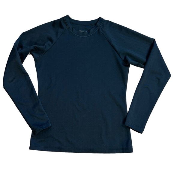 Marmot Black Pull Over Long Sleeve Shirt Women’s S Running Workout Outdoorsy - Picture 3 of 12